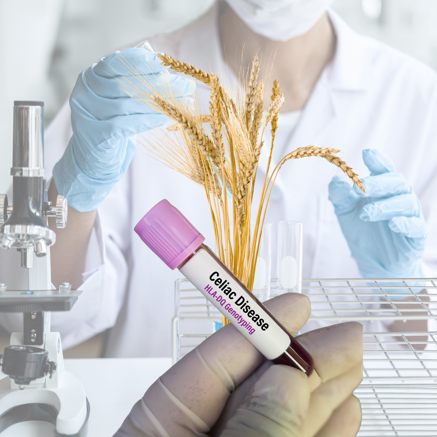 Test per la predisposizione celiachia e l’intolleranza al glutine